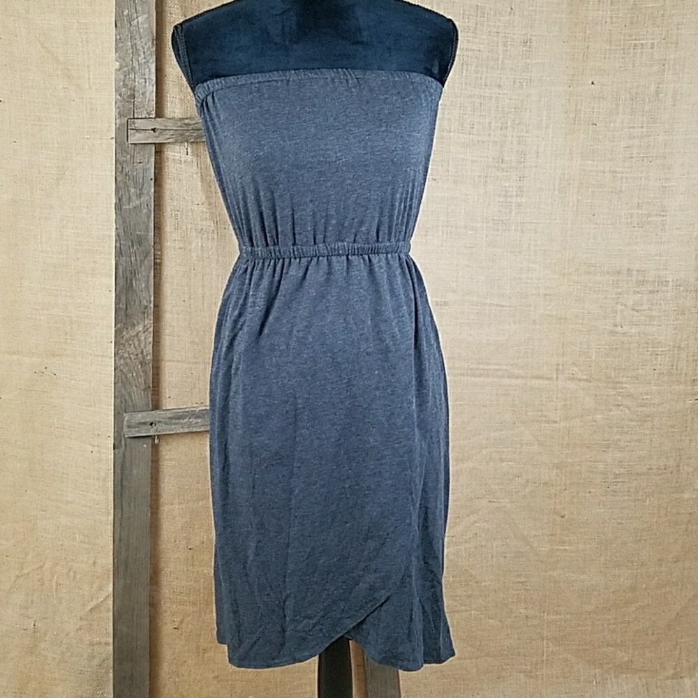 Urban‎ Outfitters Ecote' women M strapless Hi-Low minimalist preppy vacation